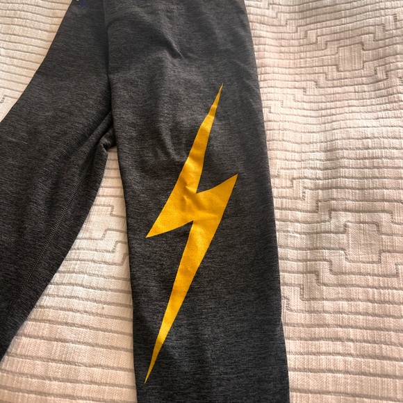Aviator nation leggings with bolt decal dark grey - Picture 8 of 8